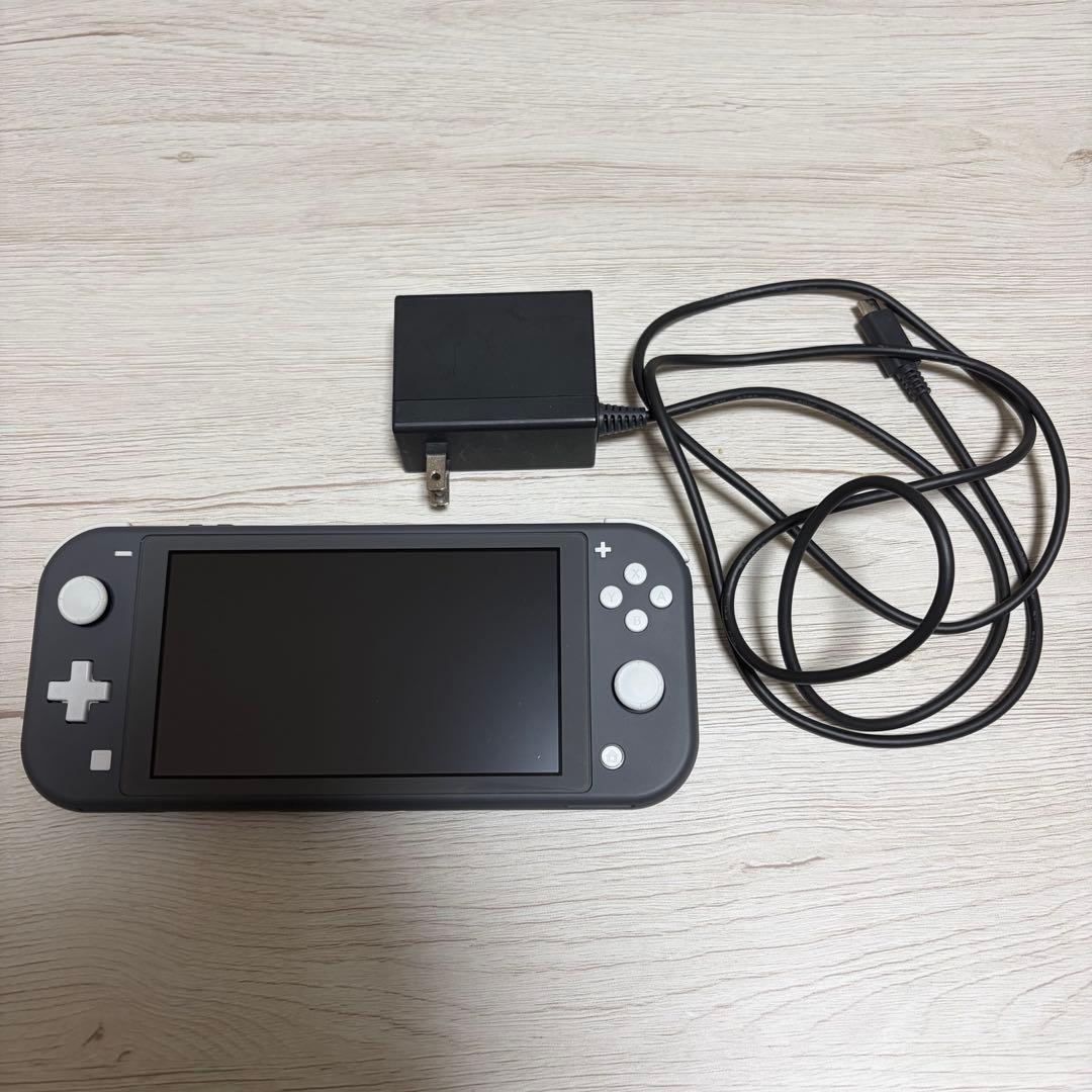 Nintendo Switch Lite グレー 本体と充電器