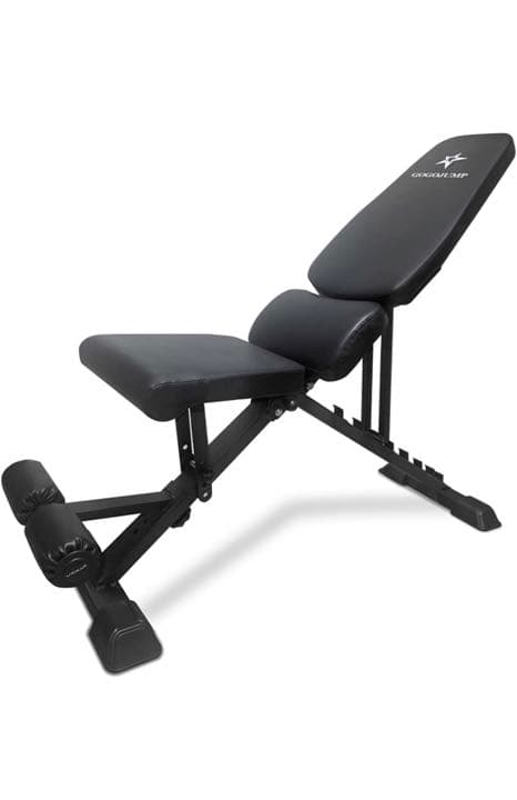 デクライン対応 インクラインベンチトレーニングベンチ折り畳み可変式フラットベンチ