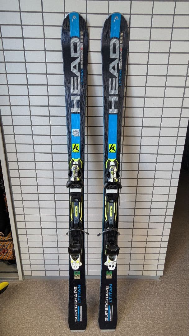 HEAD SUPERSHAPE i.TITAN 163cm スキー板 調整式