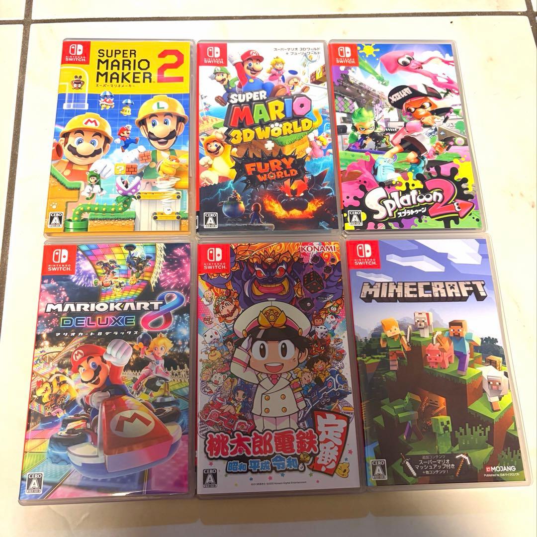 Nintendo Switch ゲームソフト六本セット